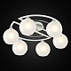 Люстра потолочная Citilux Отто CL121160 Белый Хром купить Ламповые люстры