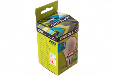 Светодиодная лампа Ergolux LED-A60-15W-E27-4K купить Светодиодные