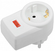 купить Сетевой фильтр IEK СФ-01 1 роз 16А индикатор белый Сетевые фильтры