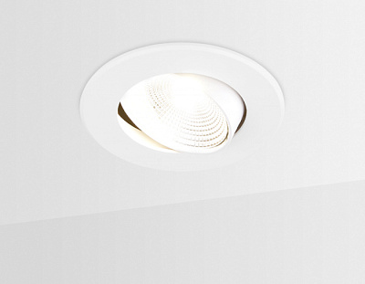 Точечный светильник Ambrella Light S480 W светодиодный белый поворотный 5W купить Точечные светильники