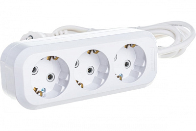 Удлинитель Universal E-303 3гн 5м з/к 16А ПВС3*1 купить Удлинители