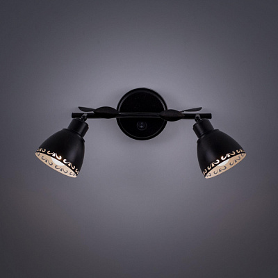 Спот CITILUX CL509522 Робуста венге Е14 2*60W купить Споты