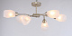Люстра ламповая LINVEL LV 9331/6 Прут серебро золото E14 40W* 6 купить Ламповые люстры