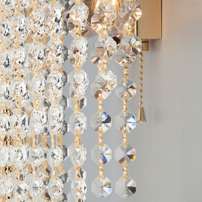 Бра EUROSVET 3102/2 золото  E27 60W купить Бра