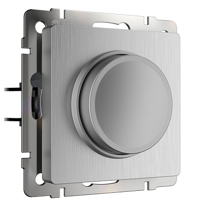 Диммер Werkel WL09-DM600 серебро рифленый  купить Werkel