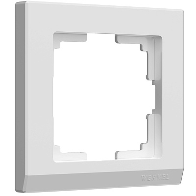 Рамка 1 пост Werkel WL04-Frame-01 белый W0011801 купить Werkel  Рамки