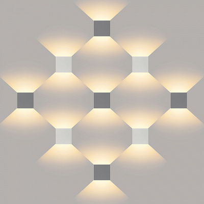 Светильник Techno 1548 LED белый Electrostandart 6W (370Lm) купить Садово-парковые