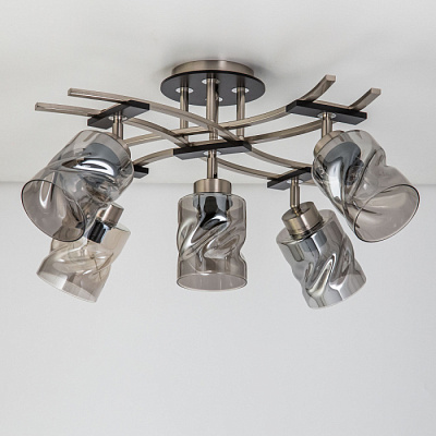 Люстра ламповая CITILUX CL142155 Мерида E27 75W *5 купить Ламповые люстры