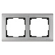 Рамка 2 поста Werkel WL02-Frame-02 глянцевый никель W0021602 купить Werkel  Рамки