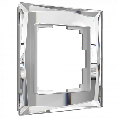 Рамка 1 пост Werkel WL08-Frame-01 зеркальный W0011220 купить Werkel Рамки