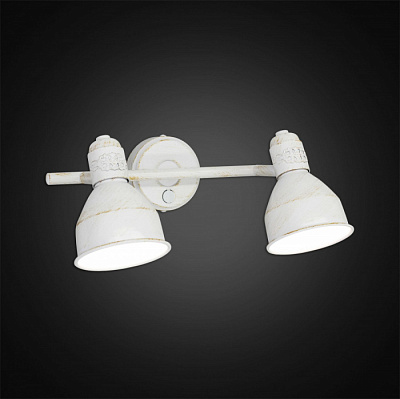 Спот CITILUX CL502523 Опус белый выключатель E14 2*60W купить Споты