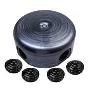 купить Коробка распределительная Бирони B1-521-11-K D78 cеребряный век пластик БИРОНИ пластик