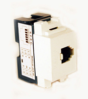 купить Вставка телефонной розетки Anam Legrand ALX 4002W Белый Legrand Anam