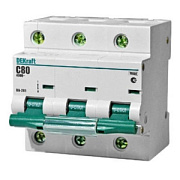 купить DEKraft Автоматический выключатель ВА-201 3P 80A х-ка C 10kA DEKraft