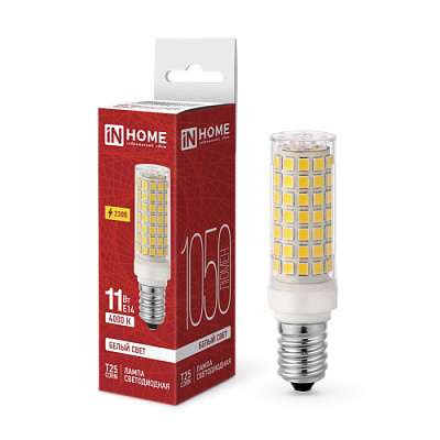 Лампа светодиодная iNhome LED-T25-CORN 11W E14 4000K 1050Lm 0378 купить Светодиодные