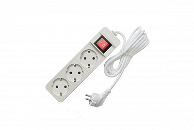 Удлинитель Союз 481S-7301 3гн, 3м з/к, выключатель купить Удлинители