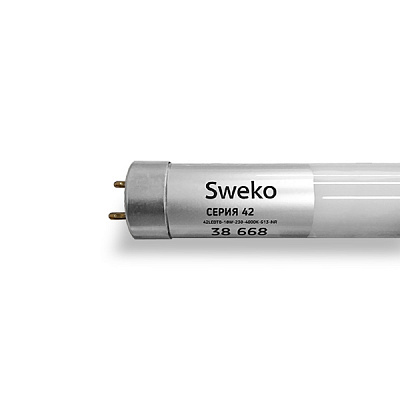 Лампа светодиодная Sweko 42LEDT8 18W G13NR 4000K 1213mm купить Светодиодные