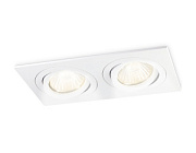 купить Точечный светильник Ambrella TN102626/2 WH белый MR16 GU5.3 встраиваемый Встраиваемые