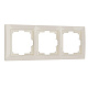 Рамка 3 поста Werkel WL03-Frame-03 слоновая кость basic W0032003 купить Werkel  Рамки