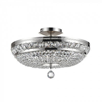 Люстра ламповая Maytoni DIA700-CL-06-N Ottilia хром E14 60W *6 купить Ламповые люстры