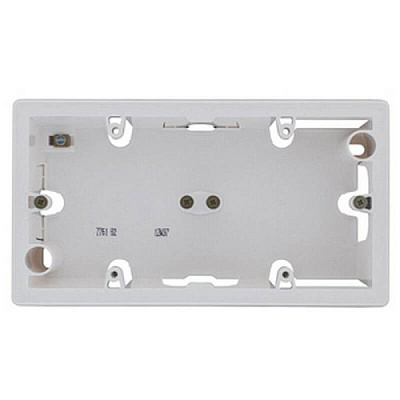 Коробка накладная 2 постовая Legrand Valena Белый 776182 купить Legrand Valena