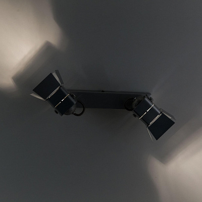 Спот CITILUX CL526521S Рубик хром матовый GU10 2*50W купить Споты