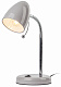 Лампа настольная ЭРА N-116 E27 40W серый. Лампа в подарок купить Ламповые