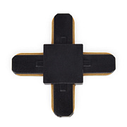 купить Коннектор Х-образный для шинопровода Ambrella GL7083 BK черный Коннекторы