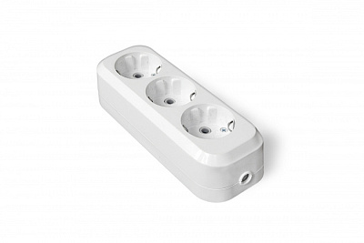 Колодка Ionich 3 гнезда б/з 10А купить Вилки, Колодки