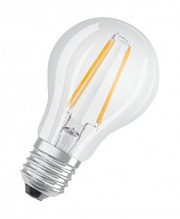 купить Светодиодная лампа Osram А60 7W 2700K E27 филамент диммируем. Диммируемые светодиодные