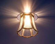 купить Точечный светильник Elektrostandard 8375 бронза прозрачный G9 Встраиваемые