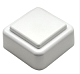 Кнопка для звонка В31-02 квадратная белая клавиша купить Звонки