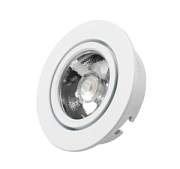 купить Точечный светильник Arlight LTM-R65WH Warm White 5W 3000K IP40 020768 Встраиваемые