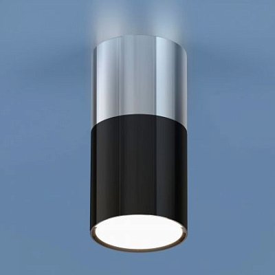 Точечный светильник Elektrostandard DLR028 6W светодиоды хром черный хром купить Точечные светильники