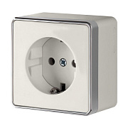 купить Werkel Розетка WL15-02-01 слоновая кость (з/к) W5071001 Werkel Gallant  накладные