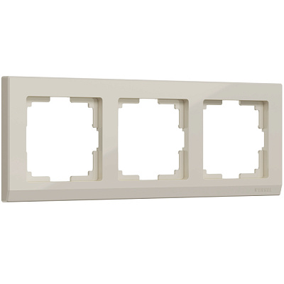 Рамка 3 поста Werkel WL04-Frame-03 слоновая кость W0031803 купить Werkel  Рамки