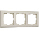 Рамка 3 поста Werkel WL04-Frame-03 слоновая кость W0031803 купить Werkel  Рамки