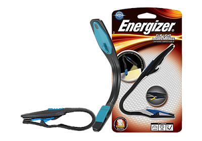 Фонарь-клипса Energizer BookLight 2*CR2032 купить Фонари