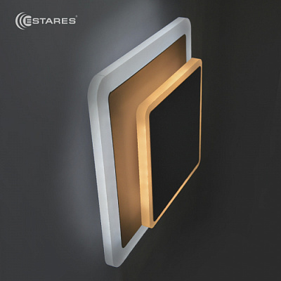 Бра Estares R-185-WHITE Geometria Square светодиоды 12W купить Бра