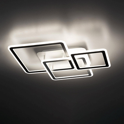 Люстра светодиодная CITILUX CL238231E Тринити 70W 3000-5000K 7800Lm RGB 15-21кв.м купить Светодиодные люстры