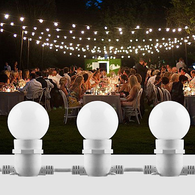 Лампа светодиодная LB-37 5LED/1W 230V E27 6400-7000K FERON 25115 купить Цветные