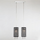 Подвесной светильник EUROSVET 1180/2 хром Е14 60W *2 с хрусталем до 8 кв м купить Подвесные светильники