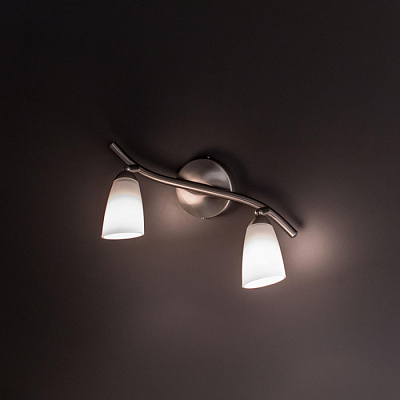 Спот CITILUX CL501521 Белла хром матовый Е14 2*60W купить Споты