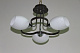 Люстра ламповая LINVEL LV 9276/3 Скат венге хром  E27 60W*3 купить Ламповые люстры