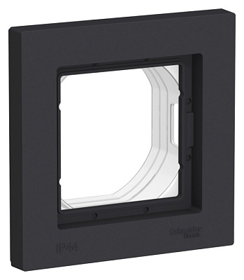 Рамка 1 пост AtlasDesign Aqua Карбон IP44 SE ATN441001 купить AtlasDesign
