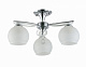 Люстра ламповая LINVEL LV 9309/3 Лора Хром белый  E27 40W *3 купить Ламповые люстры
