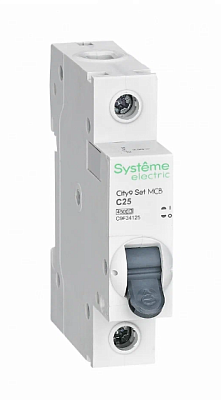 SE City9 Set Автоматический выключатель 1P 25A 4.5kA  купить Schneider Electric