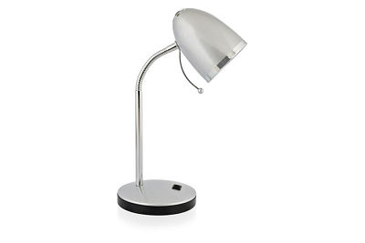 Лампа настольная CAMELION KD-308 C03 серебро Е27 40W купить Настольные