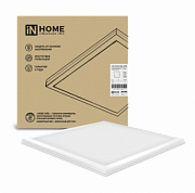 купить Светодиодный светильник IN HOME LPU-02 50W 4000K 4000Lm 595*595*25 IP40 ОПАЛ Офисные светильники