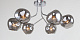 Люстра ламповая LINVEL LV 9326/6 Роу хром E14 40W * 6 купить Ламповые люстры